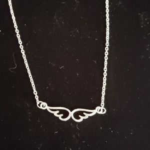 Angel wing necklace